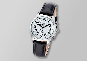 Ansicht auf die Uhr.