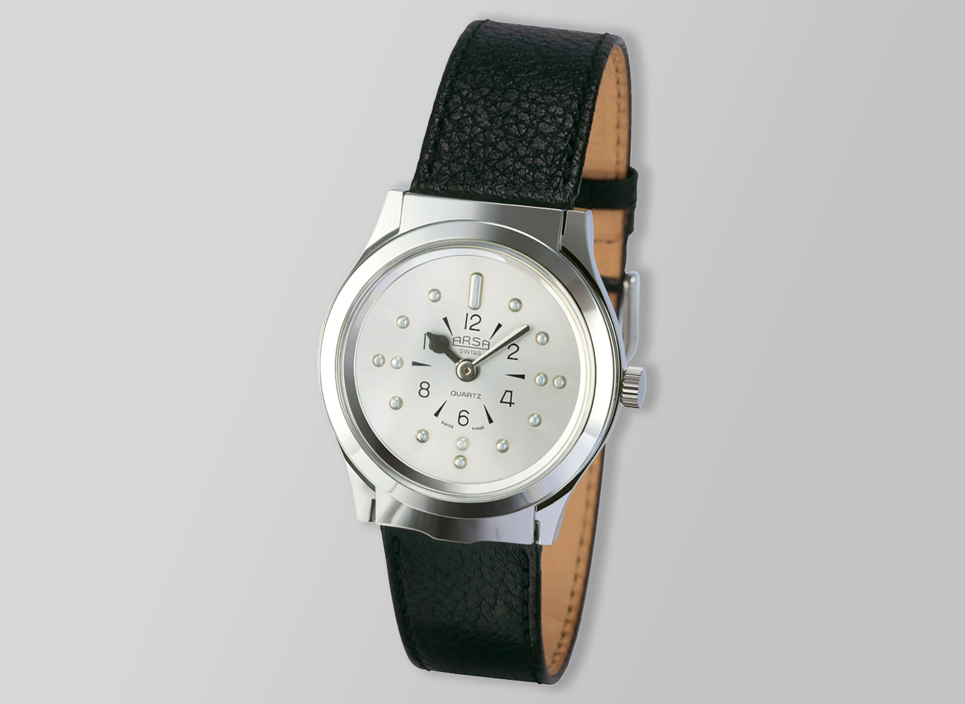 Ansicht auf die Herrenuhr.